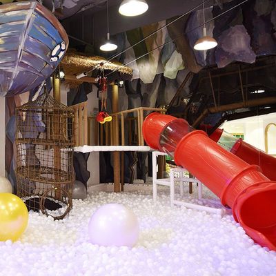 保定蹦床儿童乐园互动游戏 儿童木质滑梯 电动淘气堡